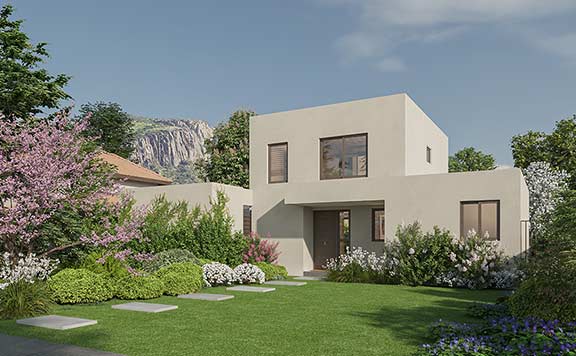 Planta Casa Cordillera III – Mediterránea - Proyecto Valle Nogales