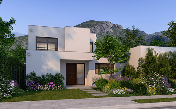 Planta Casa Ribera III – Mediterránea - Proyecto Valle Nogales