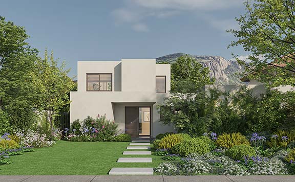 Planta Casa Ribera III – Mediterránea - Proyecto Valle Nogales