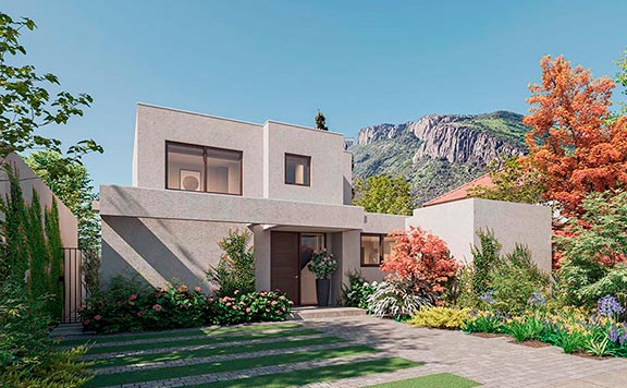 Planta Casa Pradera IV – Mediterránea - Proyecto Valle Nogales