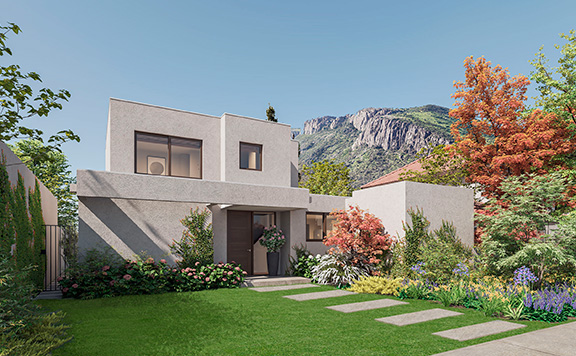 Planta Casa Pradera IV – Mediterránea - Proyecto Valle Nogales