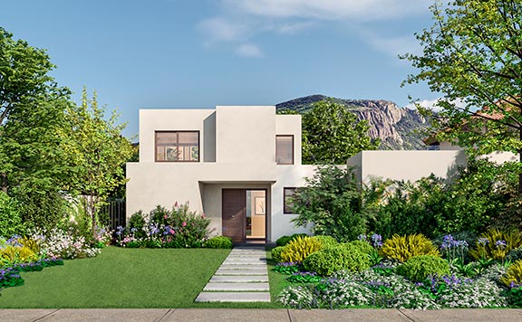 Planta Casa Ribera IV – Mediterránea - Proyecto Valle Nogales