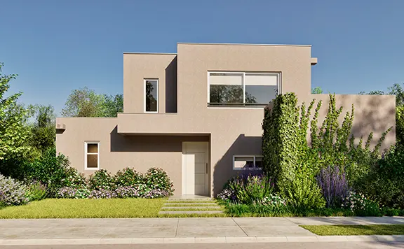 Planta Casa Ginebra Mediterránea - Proyecto Casa Ginebra Mediterránea